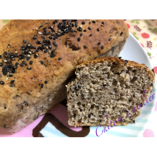 第2・3回「あんことごまのパウンドケーキ」