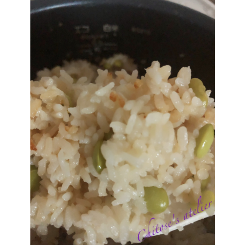 第2・3回「枝豆ご飯」