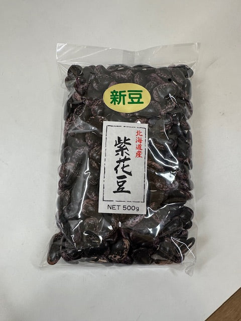 乾燥豆 令和6年産 紫花豆 500g