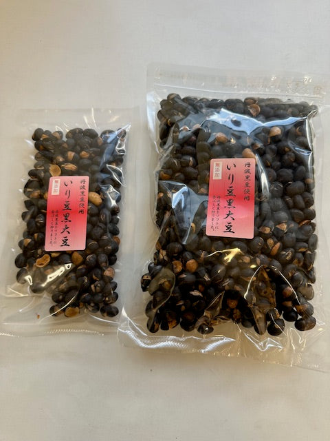 豆菓子 丹波黒豆 いり豆 大袋 300g チャック袋タイプ