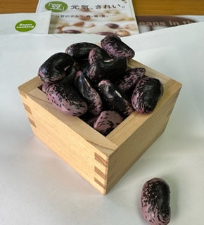 乾燥豆　希少豆 高原紫花豆 100g