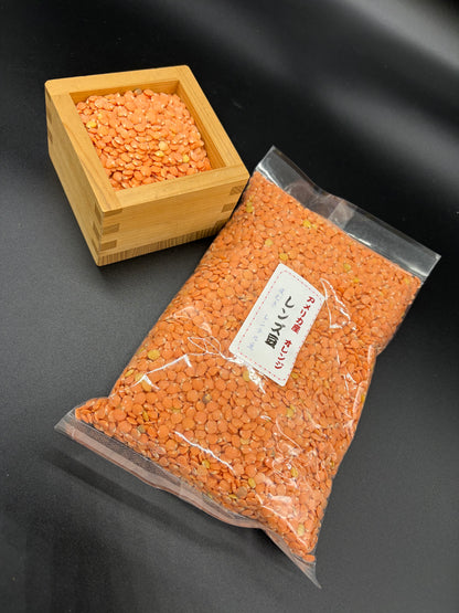 アメリカ産　オレンジ　レンズ豆　（皮むき）　５００ｇ　