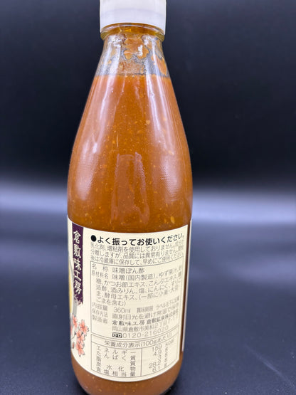 倉敷　味噌ぽんず 360ml