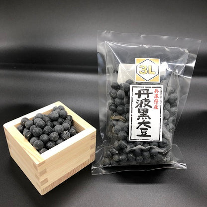 乾燥豆　令和５年産 3Ｌ丹波黒豆 250g