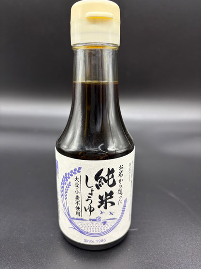 大正屋　純米しょうゆ　150ml　大豆、小麦不使用
