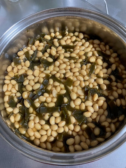 乾燥豆 令和６年産 北海道産 つるの子大豆 お味噌用 500g