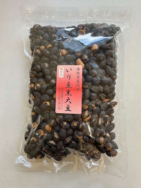 豆菓子 丹波黒豆 いり豆 大袋 300g チャック袋タイプ